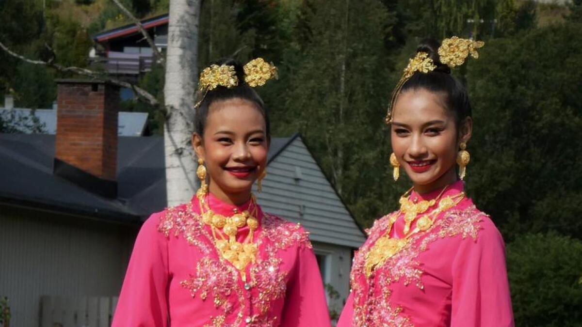Dansegruppe fra Thailand