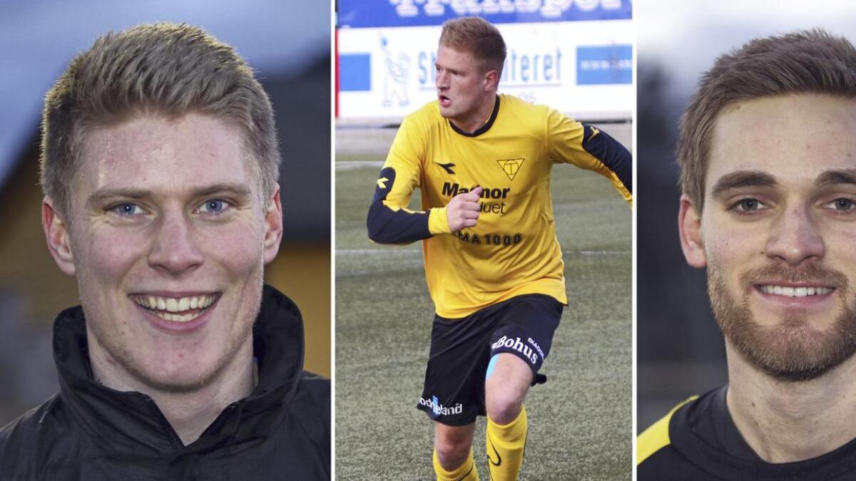 Marius Mikkelsen, Erik Kanestrøm og Christoffer Hafsås har gått glipp av sesongoppkøyringa, men dei tre var tilbake på banen igjen mot Odda i helga.