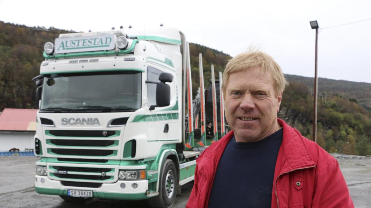 I 1988 starta Hans Arvid Austestad sitt eige firma, Austestad Transport AS. Sidan den gong har han drive med tømmertransport.