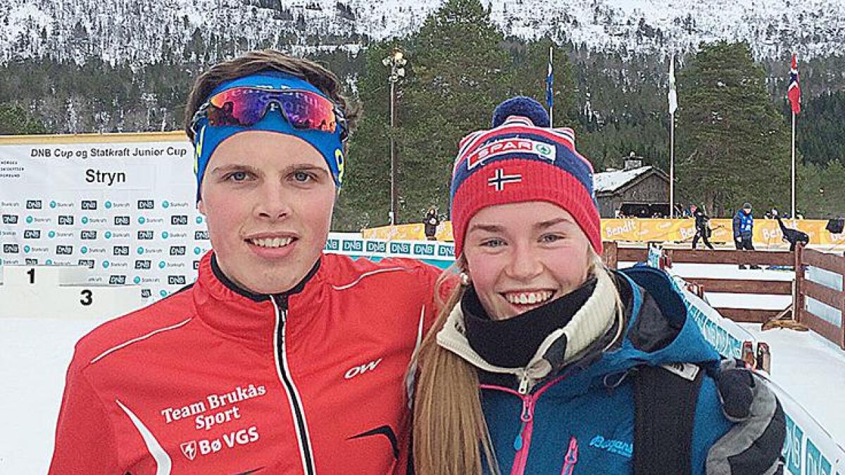 Halvor Eidissen og Hege Kittelsen, båe IL Dyre Vaa/Team Brukås Sport, gjekk bra i Stryn. Særleg gjorde Kittelsen det godt med ein sterk 5. plass på sprinten.