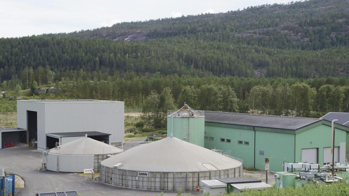 IATAS biogassanlegg syd for Treungen i Telemark.