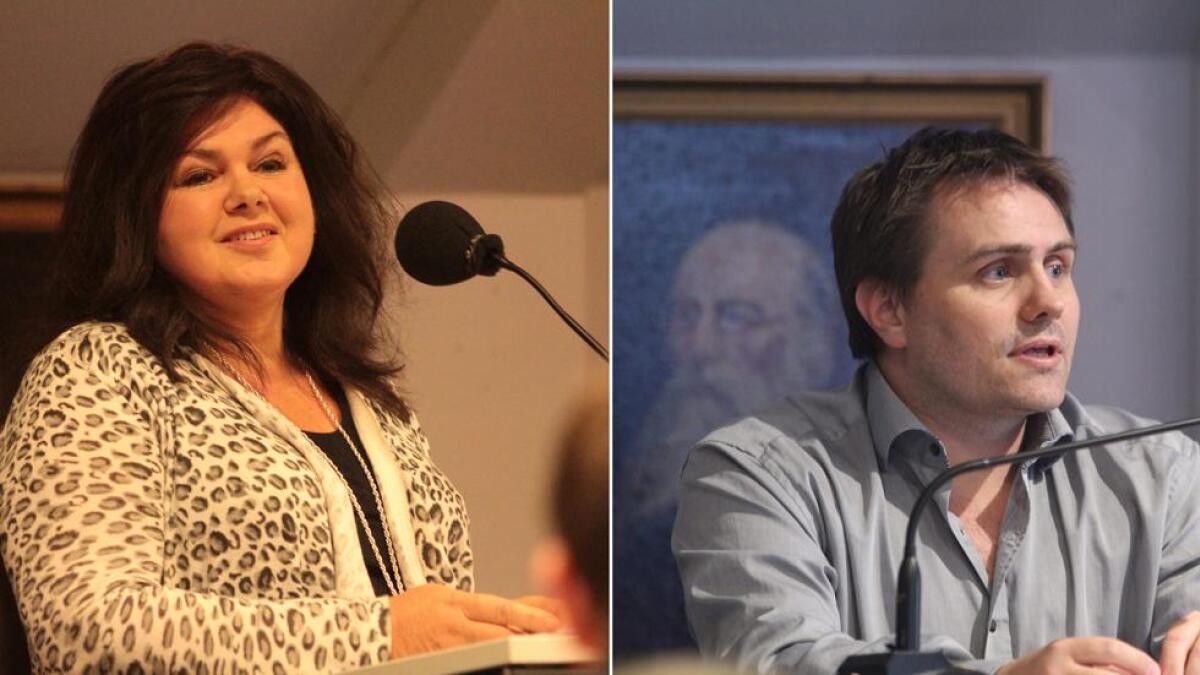 Laila Reiertsen og Gisle Hesjedal har ulikt syn på Sylvi Listhaugs avgang som justisminister.