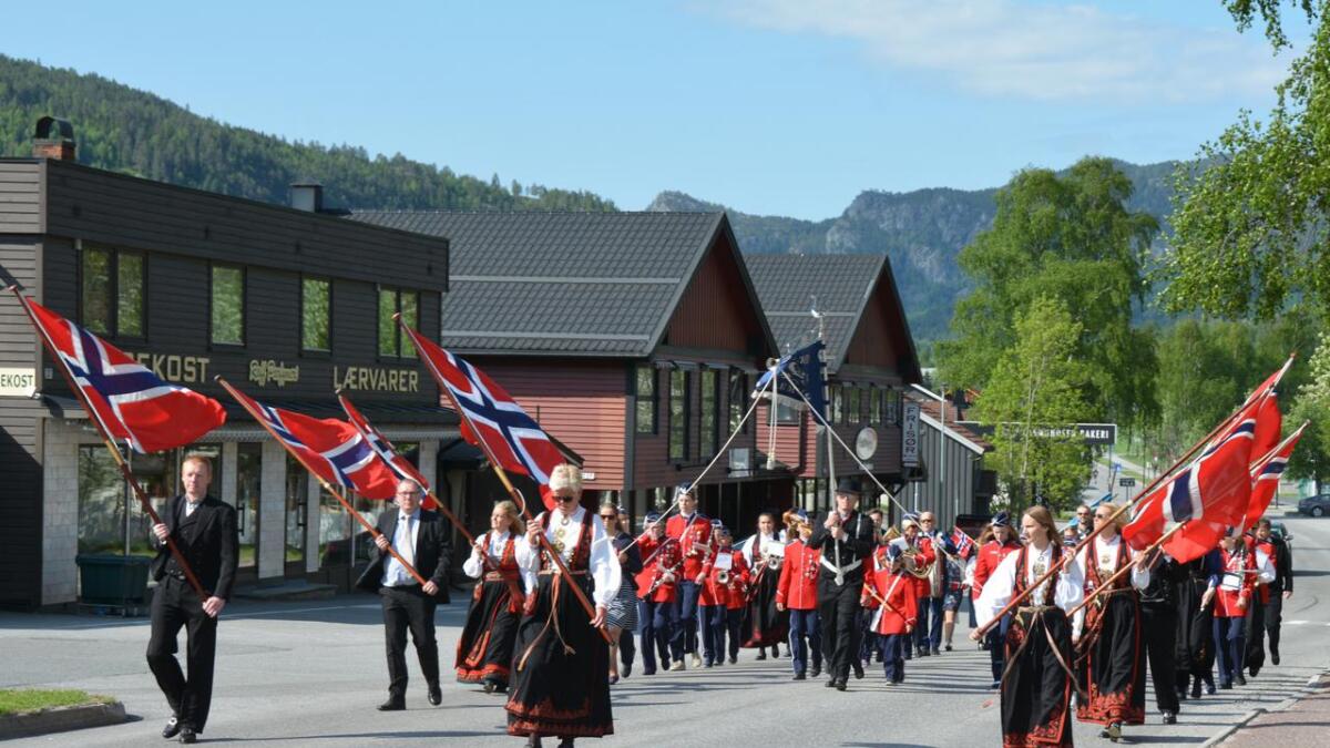 Nasjonaldagsfeiring i Seljord i 2018.