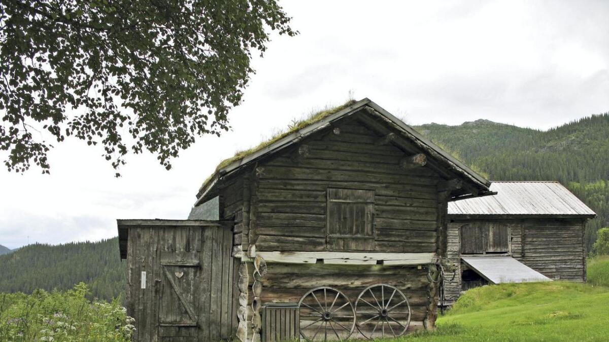 Utedo frå Seljord kommune. Utedoar vart gjerne bygde i tilknyting til fjøset.