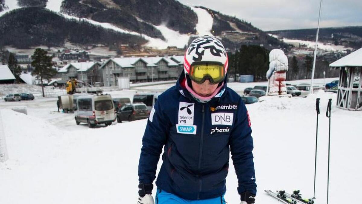 – Kneet kjennest godt etter skikøyringa, seier Tviberg etter dei fyrste treningsdagane på ski i Hallingdal.