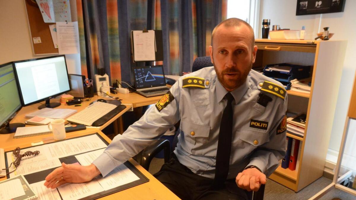 Politiførstebetjent Halvard Haraldseth Jervell.