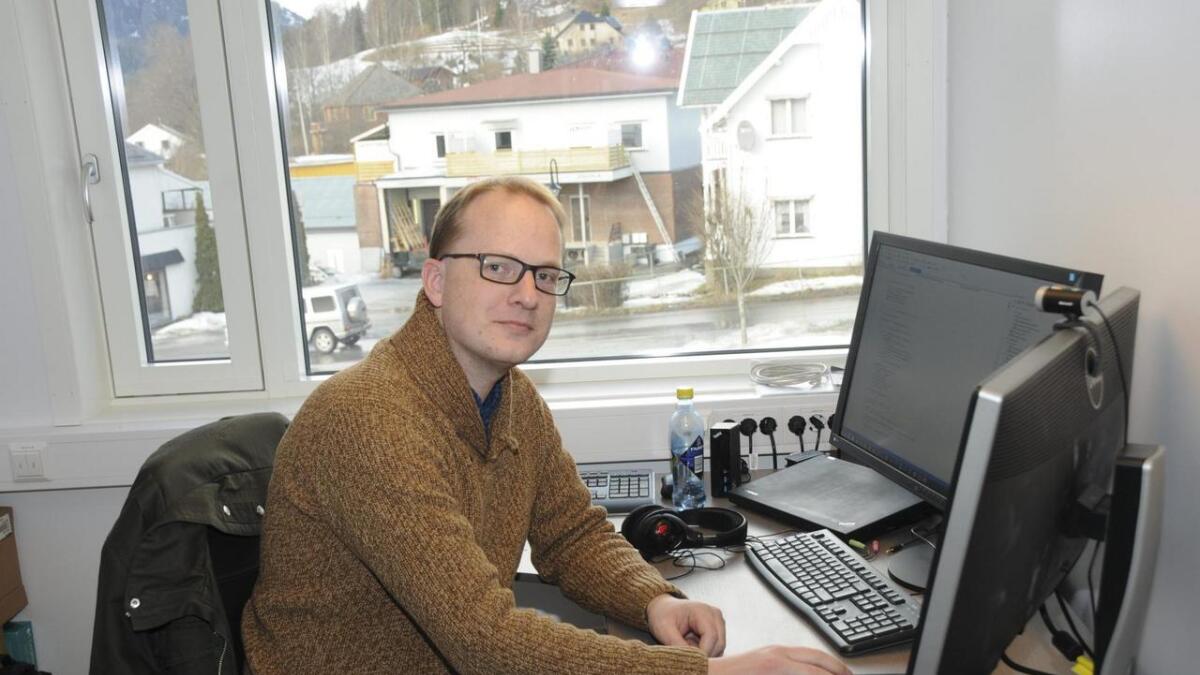 Arnstein Berg i Shop science har tilsett fire nye og etablert kontor også i Skien. 	arkiv
