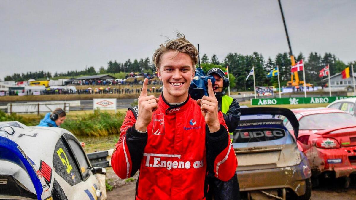 Sondre Evjen er klar for siste løp i RallyX Nordic denne helga.