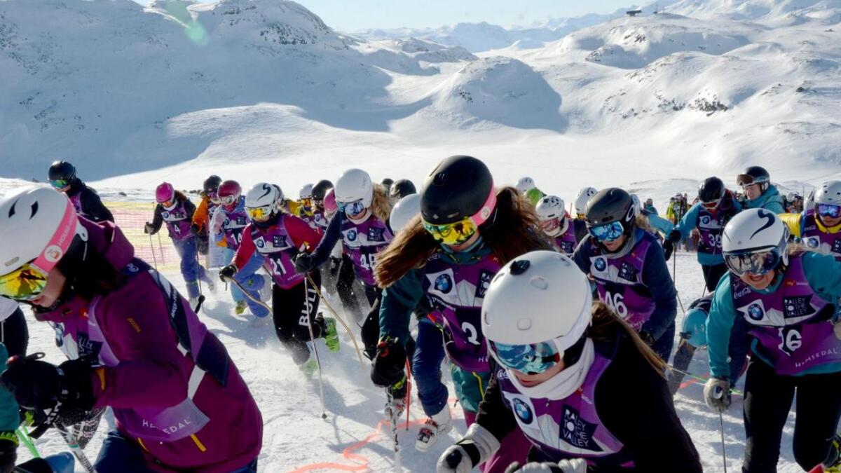 60 kvinner og 202 menn deltok i årets Rally to the Valley i Hemsedal skisenter. I år gjekk konkurransen på sjølvaste påskeaftan.