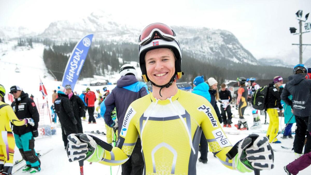 Tomas Markegård har jobba seg oppover i alpinsporten dei siste åra, og vore ein del av europacuplaget i vinter.