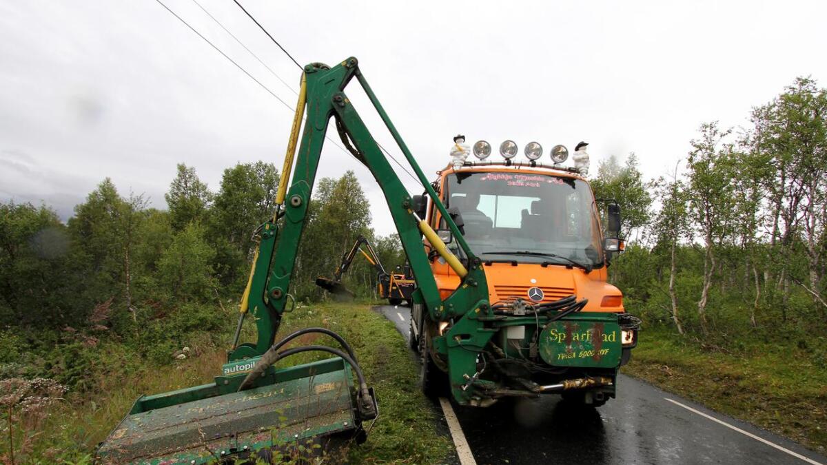 Statens vegvesen har stoppa all kantslått langs dei 2300 kilometrane med riks- og fylkesveg.
