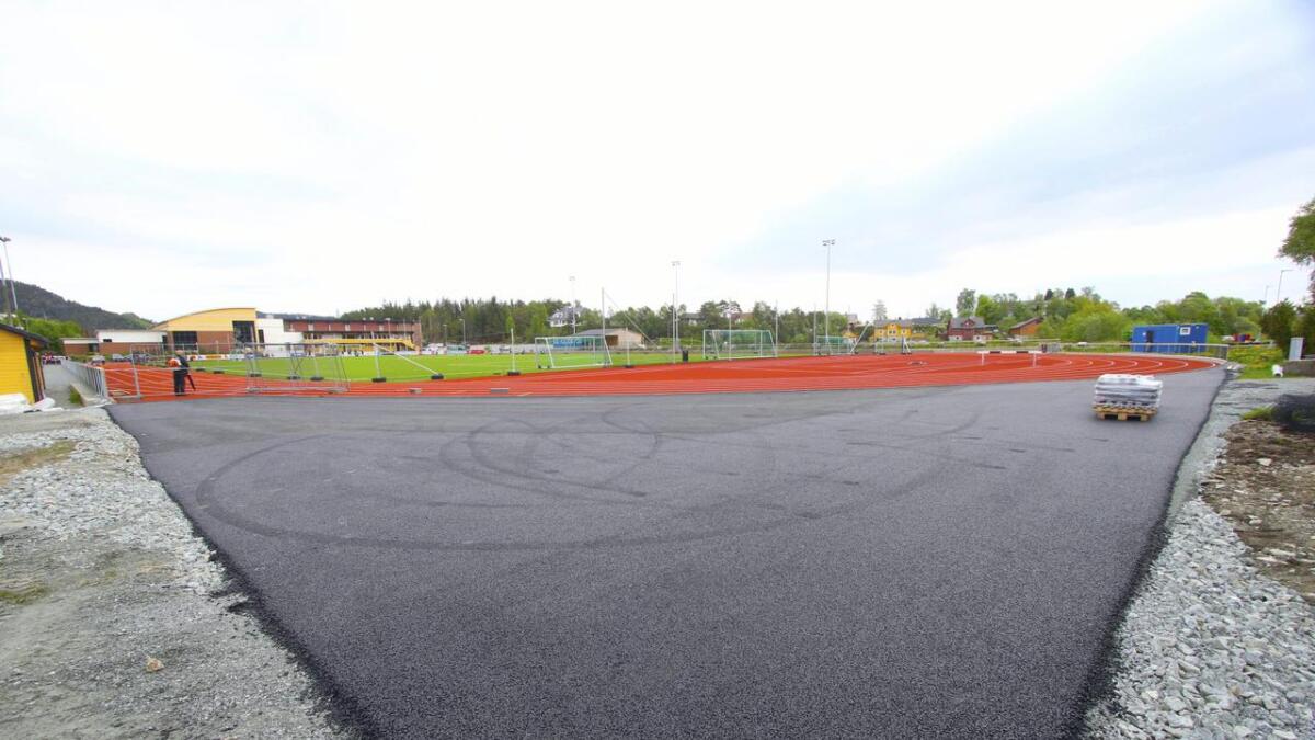 Her i vestenden av sentralidrettsanlegget på Kuventræ kjem det nye høgdeanlegget for friidrettsutøvarane.