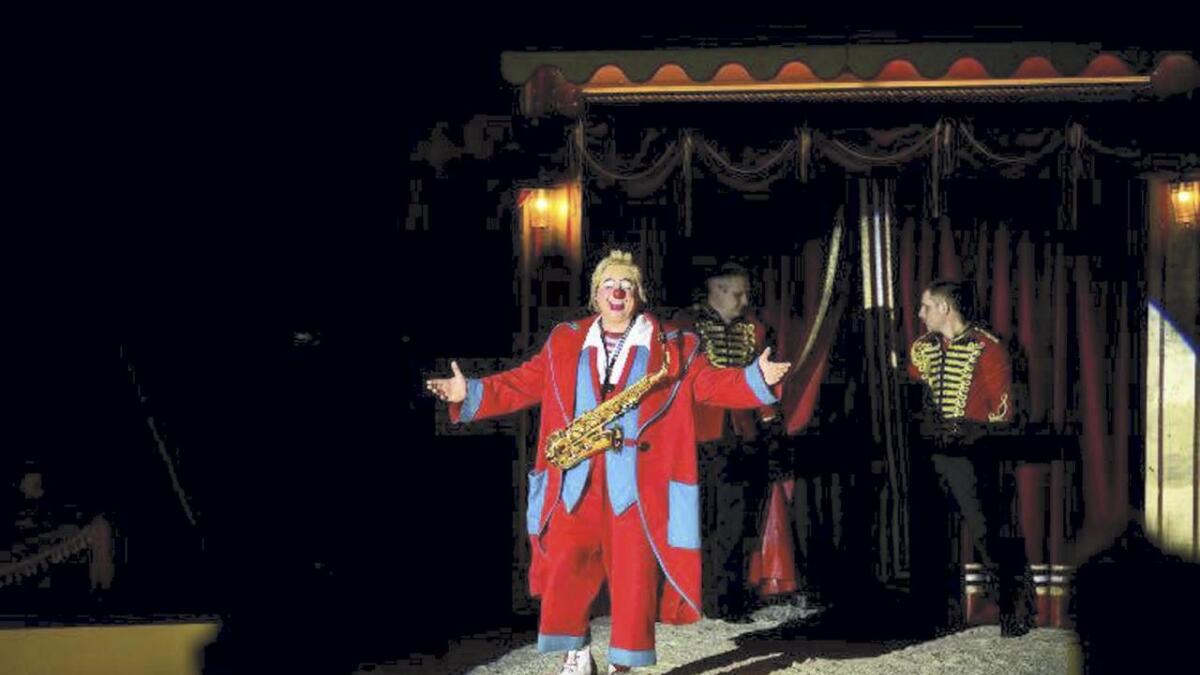 Klovnen Pedro er, til liks med sirkusdirektør Jan-Ketil Smådal, blant dei meir erfarne i manesjen.