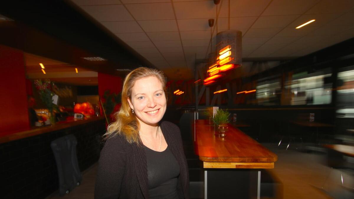 Cecilie Nordang er restaurantsjef i Isushi-en i Bjørnegården.