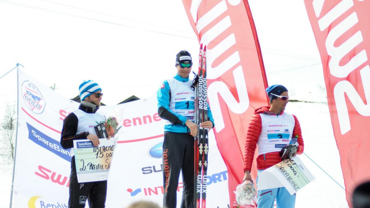 Sveitstiske Toni Livers vann Skarverennet, føre Martin Johnsrud Sundby og Chris Jespersen for to år sidan. Alle er meldt til årets renn.
