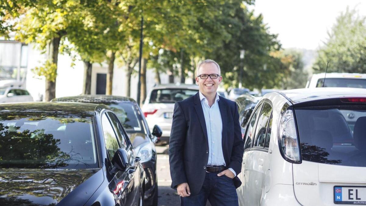 Eirik Håstein, produktdirektør i Finn motor, kan rapportere om vekst i bruktbilsøk.