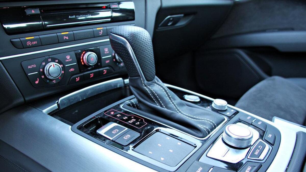 Audi er gode på innvendig design, som både ser bra ut og er funksjonelt.