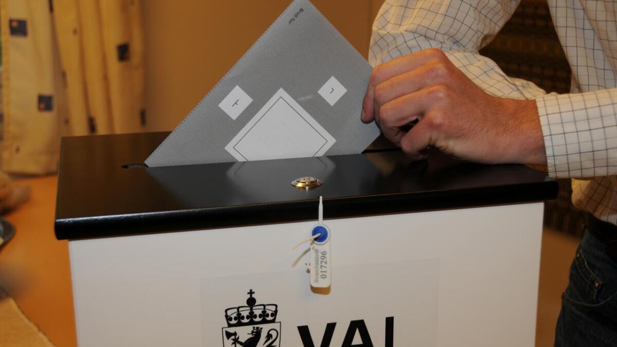 Ein av ti med røysterett i Vest-Telemark har stemt.