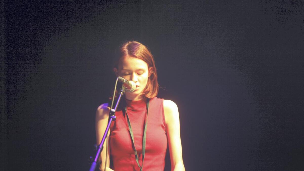 Frida Solheim framførte også sin eigen komponerte song Ghost of You.