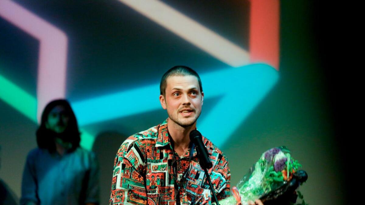 Jesper Brodersen fekk Terje Vigen-prisen under Kortfilmfestivalen i Grimstad.