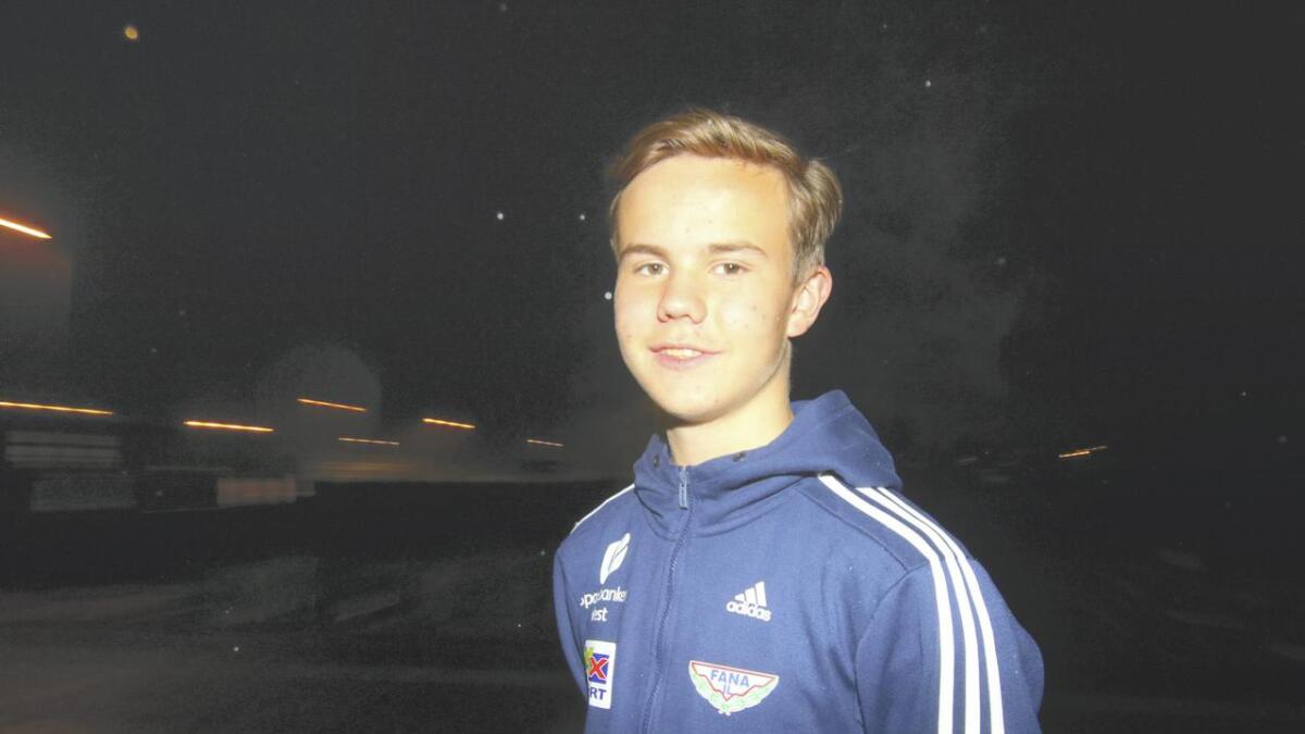 Emil Pedersen Matre er klar for å setja nye personlege rekordar i helga.