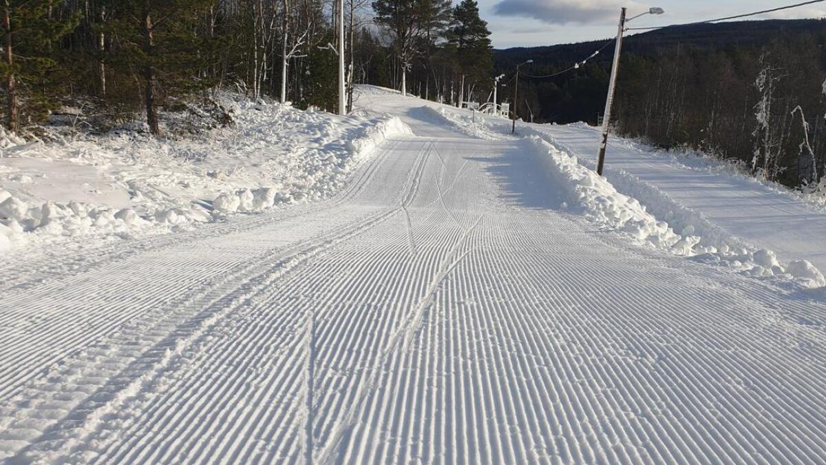 Langrennsløypene på skistadion på Geilo er opne.