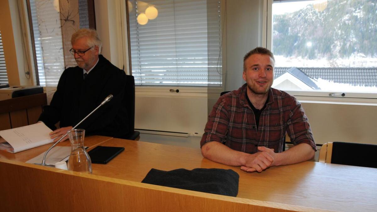 Forsvarar Borgar Veiding og tiltalt Knut G. Veum er godt nøgde med avgjerda i Vest-Telemark tingrett.