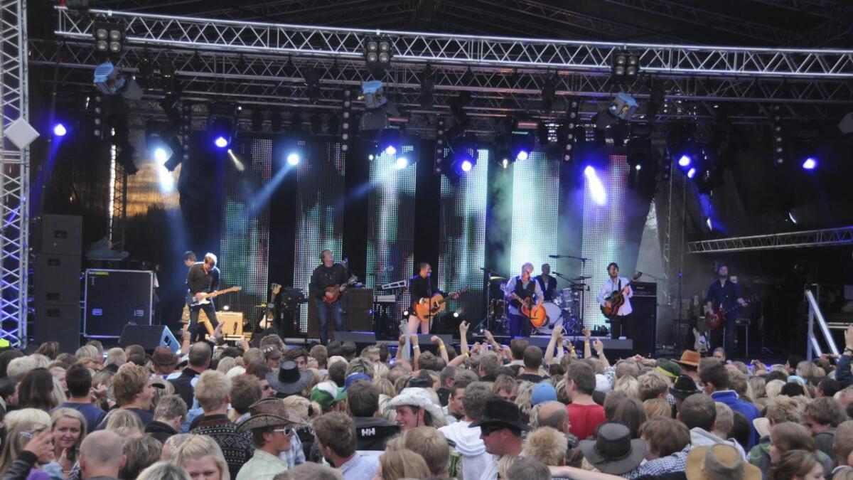 I 2009 var det mykje folk, god stemning og høg allsongfaktor på Treungenfestivalen då kvartetten vitja festivalen, i august får festivalen på ny besøk av musikarane. Arkiv