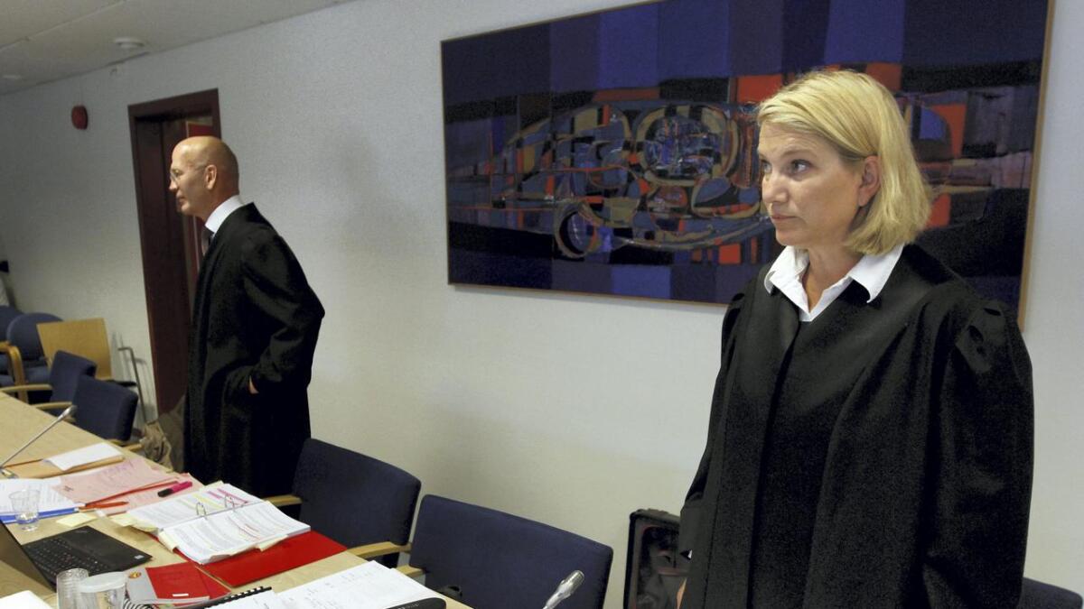 Statsadvokat Anne Margrete Katteland la ned påstand om 18 års forvaringsdom for den tiltalte.