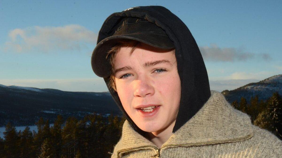 Erik Loftsgård (17) frå Tunhovd vann sundag Finnmarksløpet junior 2014. (Arkivfoto)