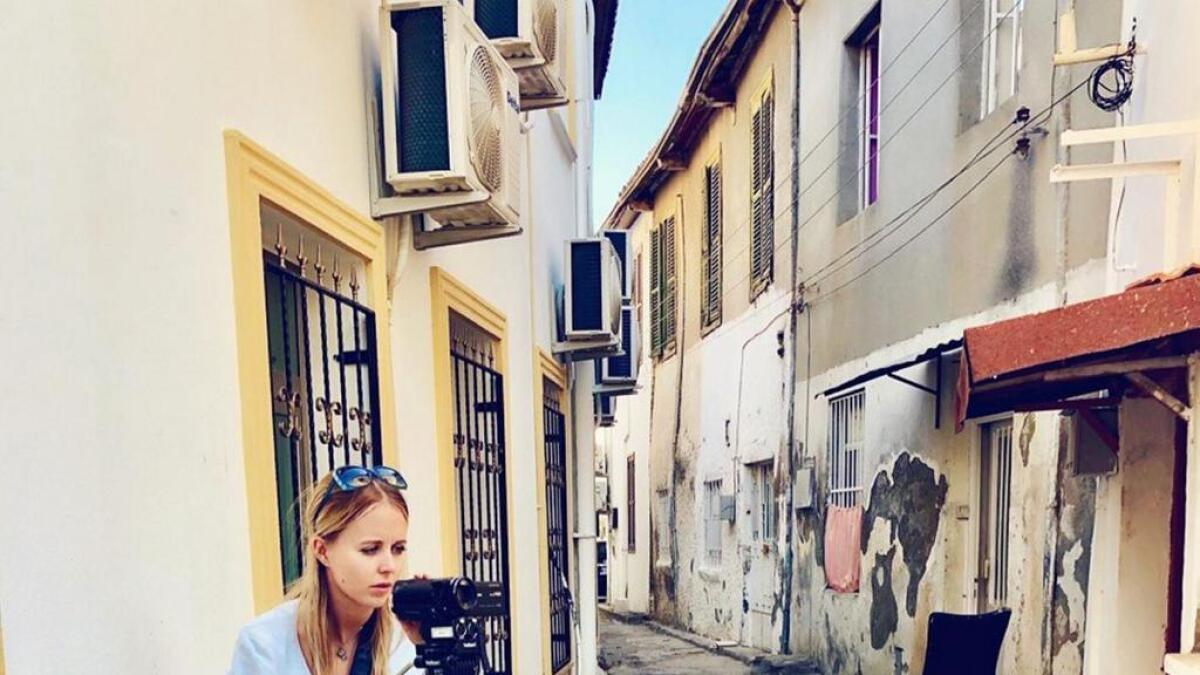 Isabel Müller Eidhamar filmar i gamlebyen i Nikosia, den einaste delte hovudstaden i verda. Dette er i den tyrkiske delen.