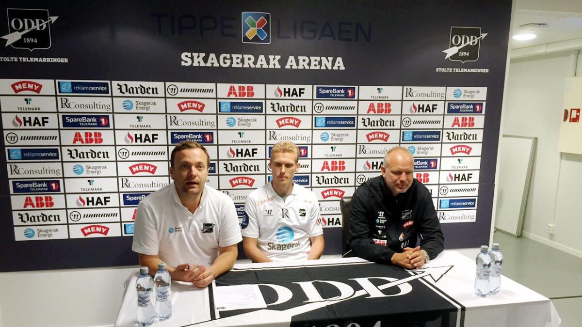 Steffen Hagen skrev kontrakt med Odd ut 2019-sesongen