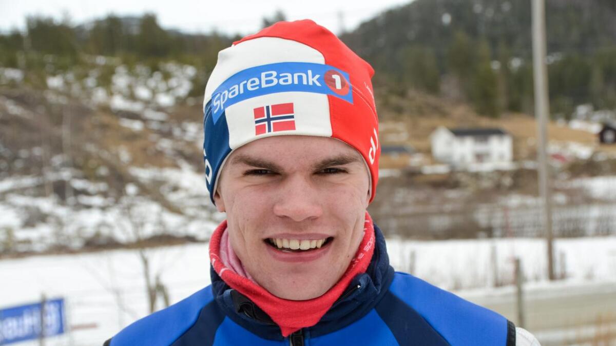 17 år gamle Bjørnar Stensrud Tyribakken i Nesbyen IL har hatt ein god sesong.