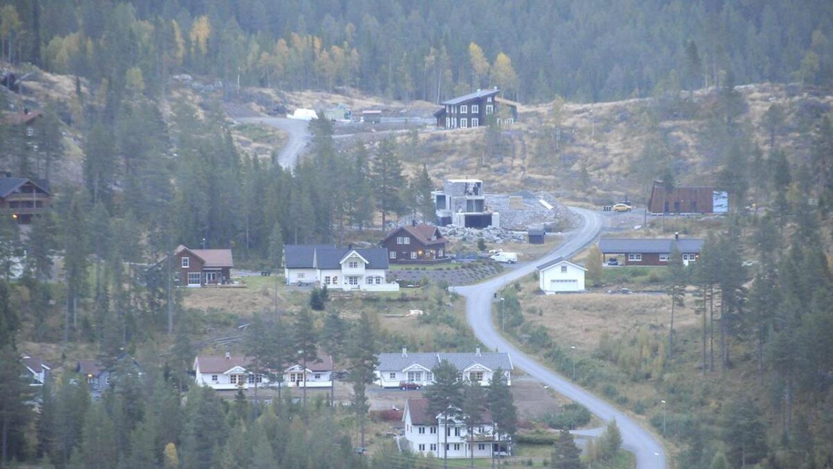 Bustadfeltet i Åmot er eit av dei kommunale felta rådmannen er mest nærliggjande å utvide. 	Arkiv