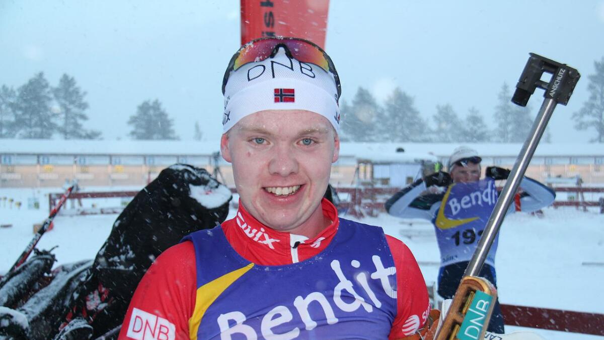 Martin Femsteinevik gjekk to gode løp på Sjusjøen og fekk med det draumen oppfylt om å få vera med på E-cup-laget frå starten av sesongen av.