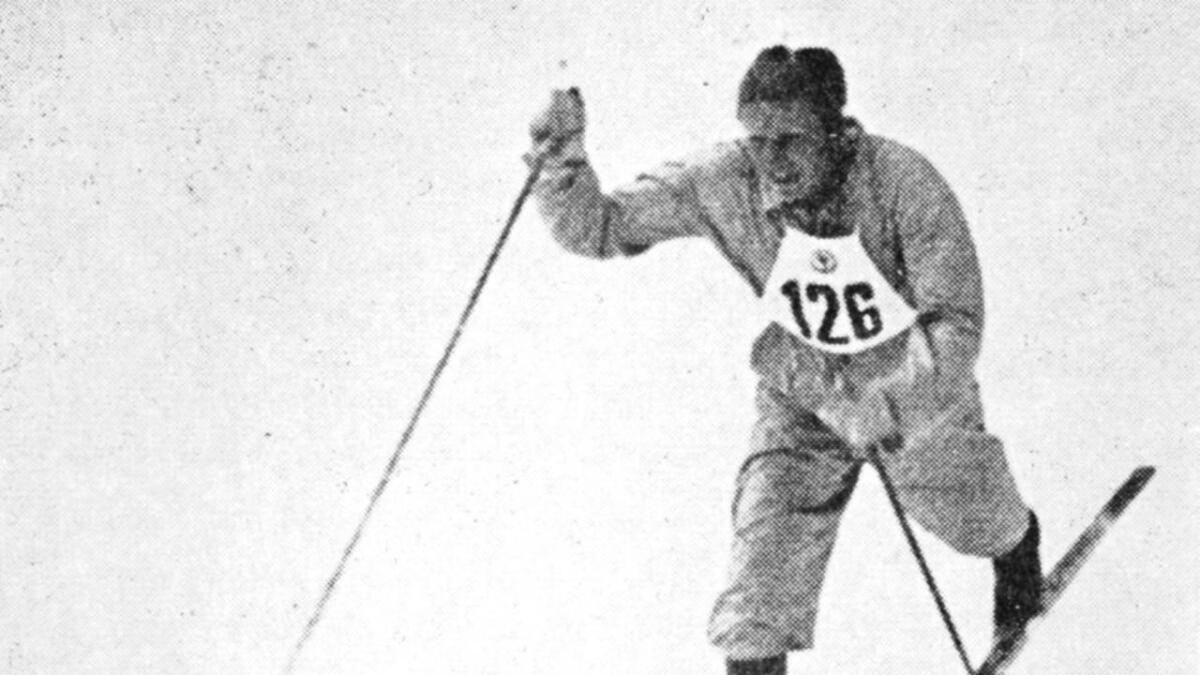 Svein Larsgard var ein av Hallingdals beste skiløparar i åra etter andre verdskrig. Han vann NM-sølv i stafett i 1947.