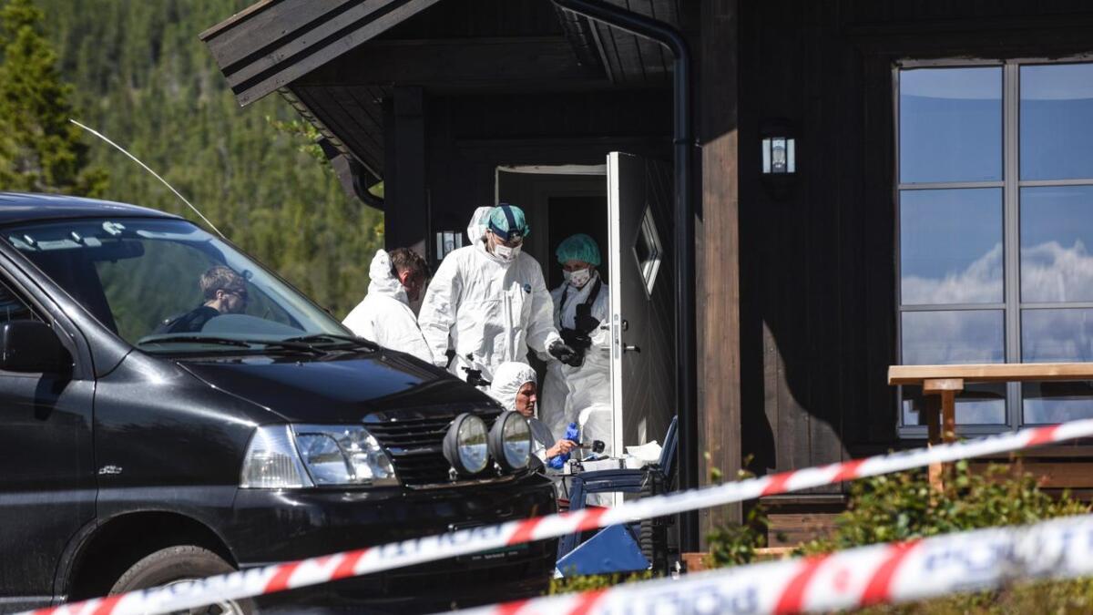 Politiet opplyser no at drapsvåpenet var ein kniv. Den sikta 25-åringen har vedgått at han truleg står bak drapet av kjærasten på hytta på Sørbølfjell 18. juli, men seier han ikkje hugsar noko av det.