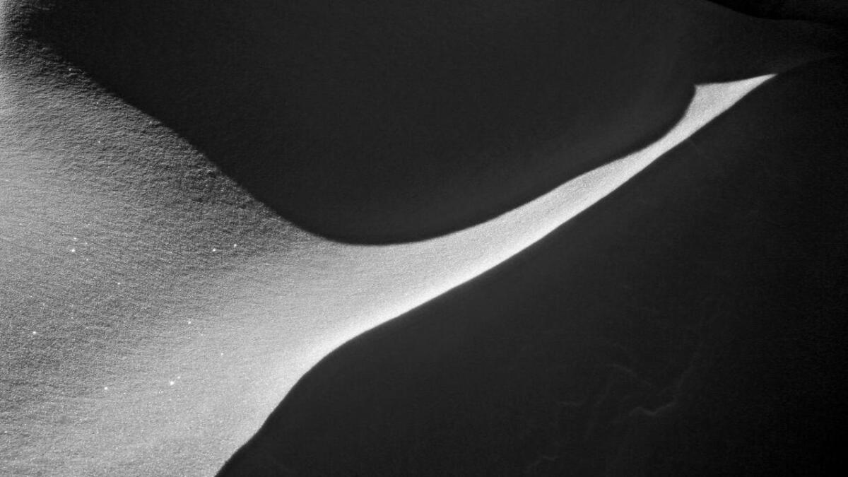 Rolf M. Aagaard. Snow. The shadows of Wind.