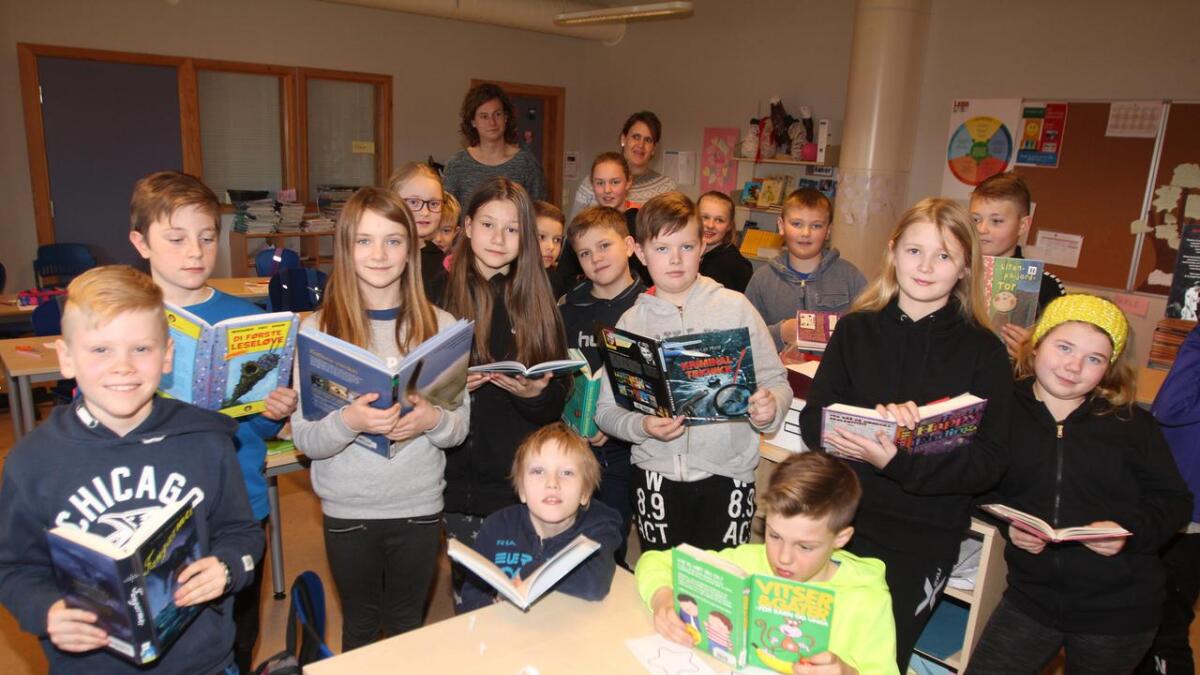 5. klasse ved Søre Øyane barneskule er dei som i år har gjort det best i bygda når det gjeld leseresultat på dei nasjonale prøvane.