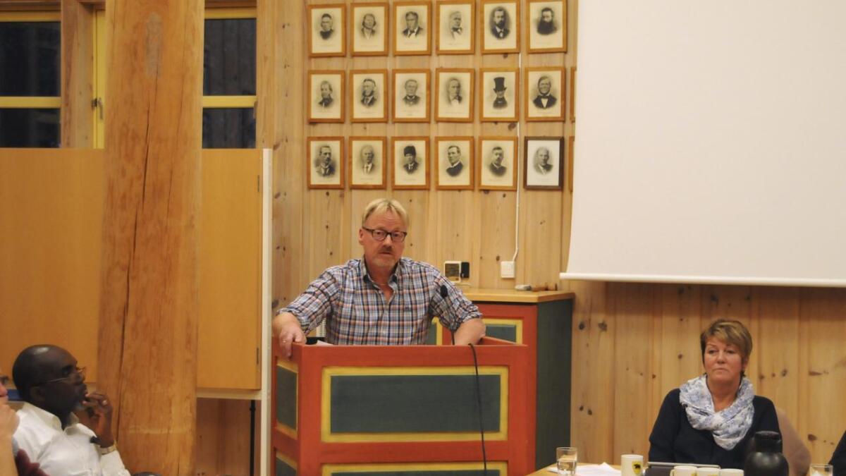 Geir Arild Djuve frå Senterpartiet.