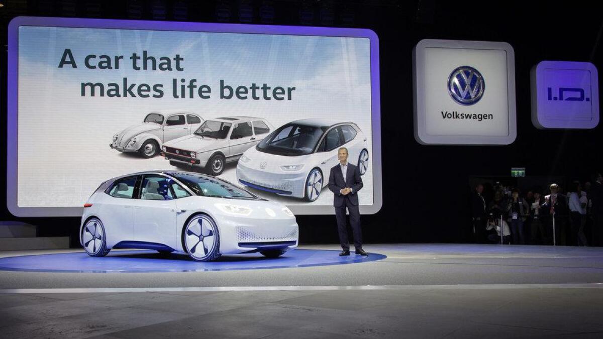 Volkswagen trur elbilen ID vil bli like viktig som bobla og Golf.