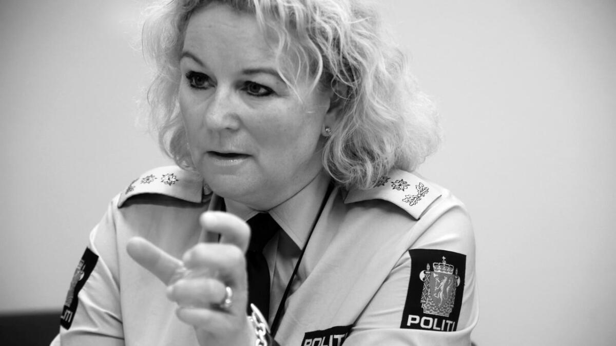 Politimeister Christine Fossen.