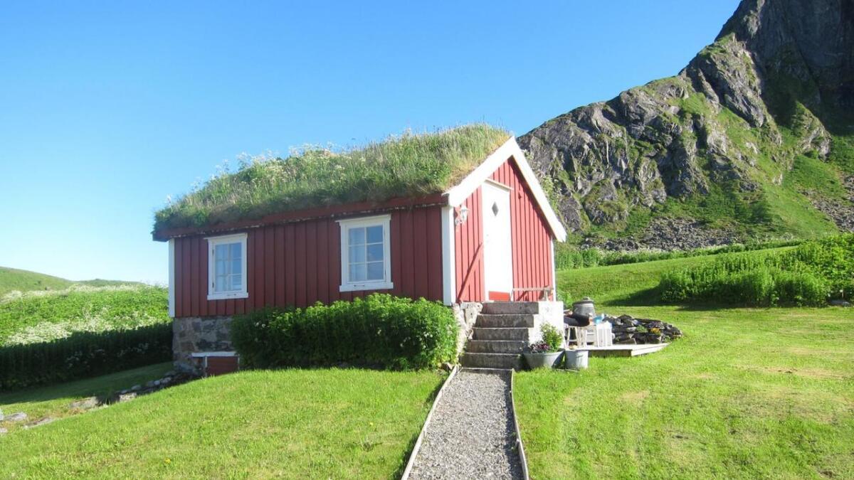 Hønsehuset på Værøy gamle prestegård.